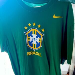 Brazil Nike soccer shirt